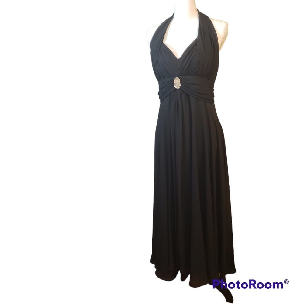 Gown Halter Top Sweetheart Neckline